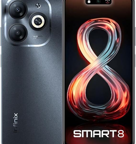 Smart 8 Dual SIM Timber Black 4+4GB RAM 128GB 4G - TRA Version