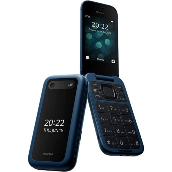 Nokia 2660 Flip 4G, Dual SIM - BLUE MIDDLE EAST VERSION