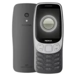 Nokia 3210 4G TRA Version (2024), All-New Classic Keypad Phone with Dual SIM - Grunge Black